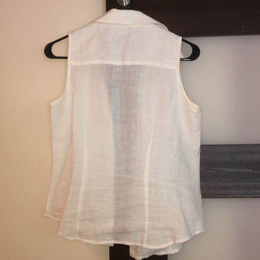 Linen Vest - Picture 3 of 5